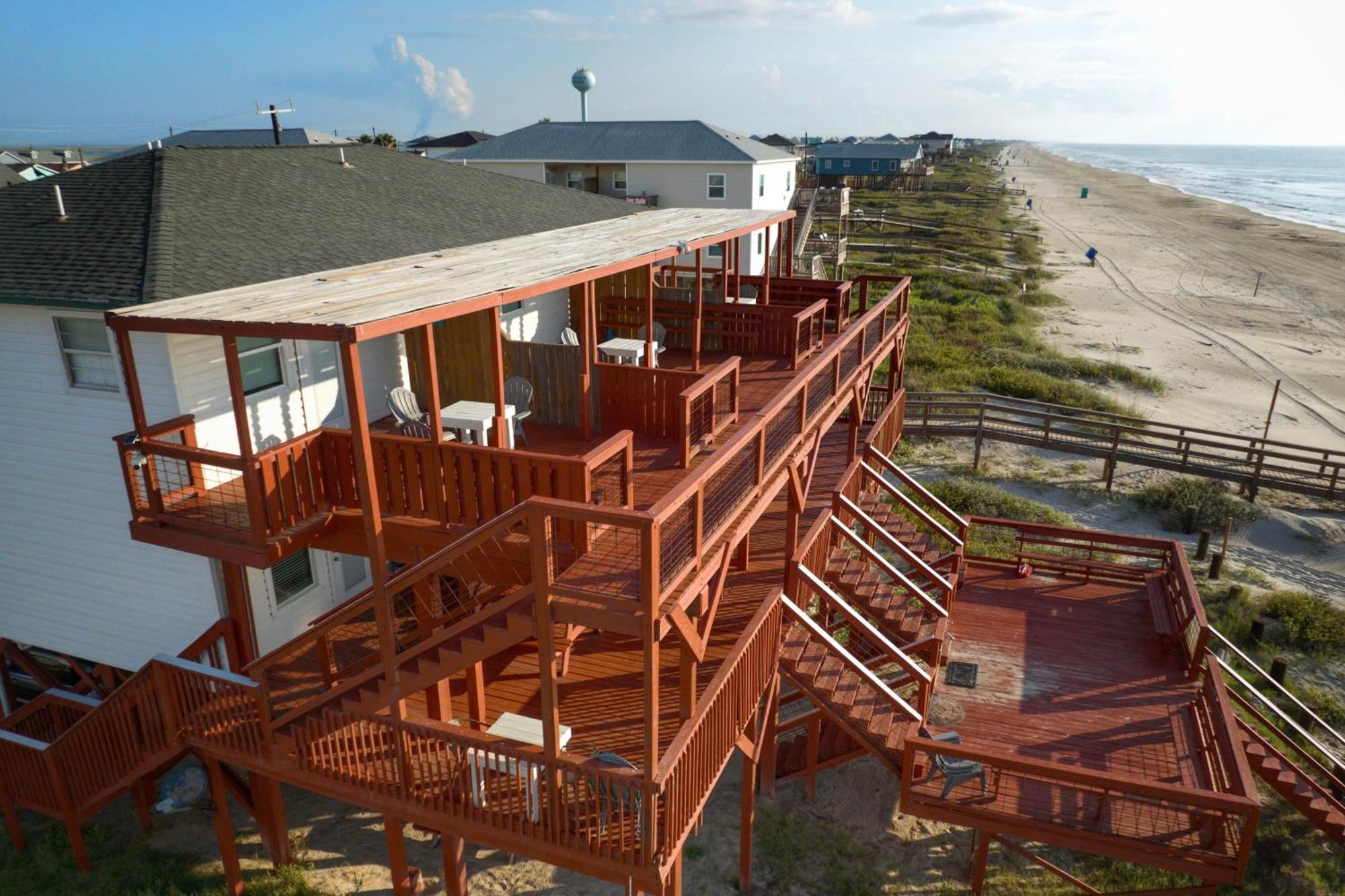 Unobstructed Oceanfront Sea Turtle Unit 2 Beach Pad! Surfside Beach Kültér fotó