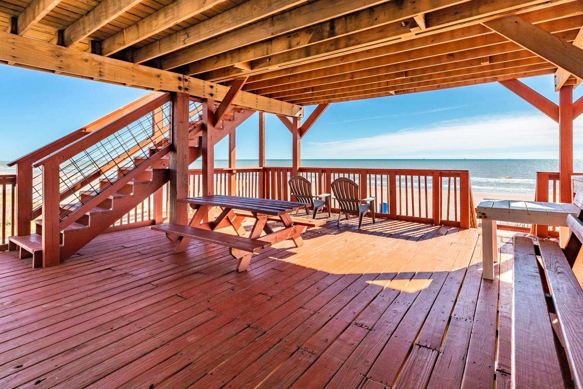 Unobstructed Oceanfront Sea Turtle Unit 2 Beach Pad! Surfside Beach Kültér fotó